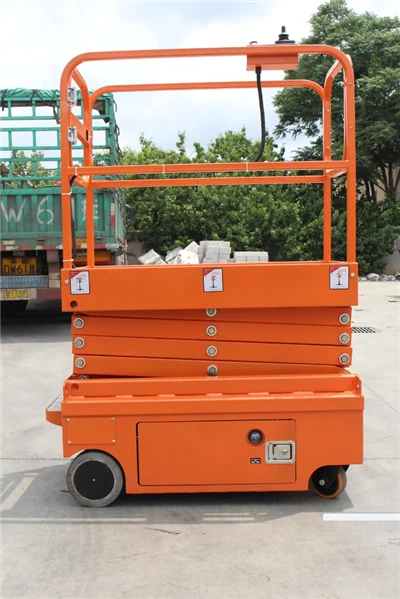 Compact Full‑Electric Self‑propelled Scissor Lift | 5‑6.8m Indoor Aerial Work Platform With CE Certificate