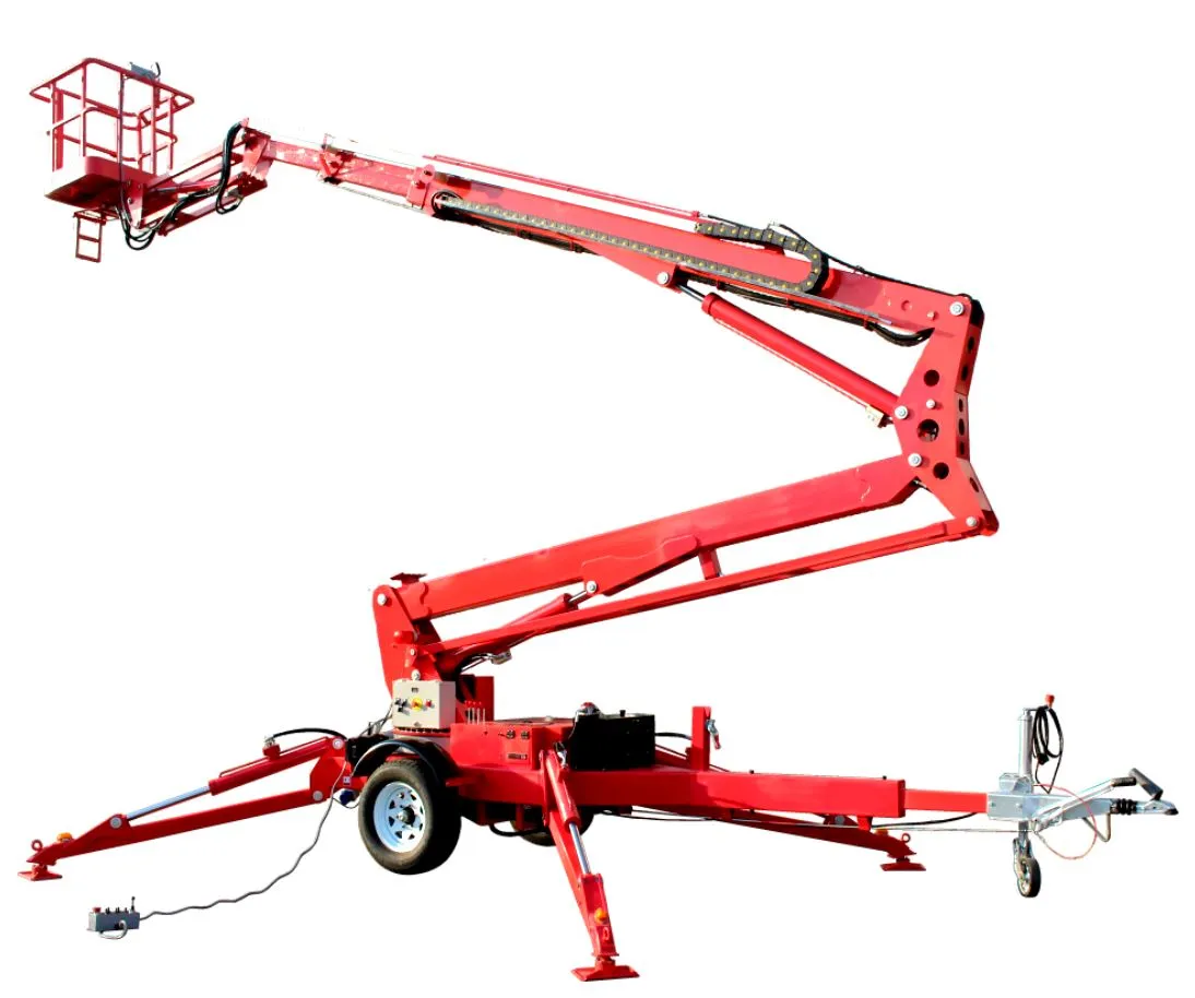 Towable Articulated Boom Lift