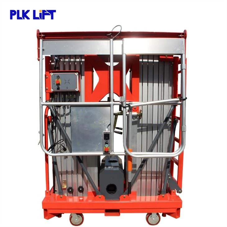 High End Double Mast Aluminum Work Platform