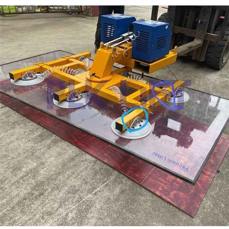 Remote Controlled Vacuum Glass Lifter For Forklift